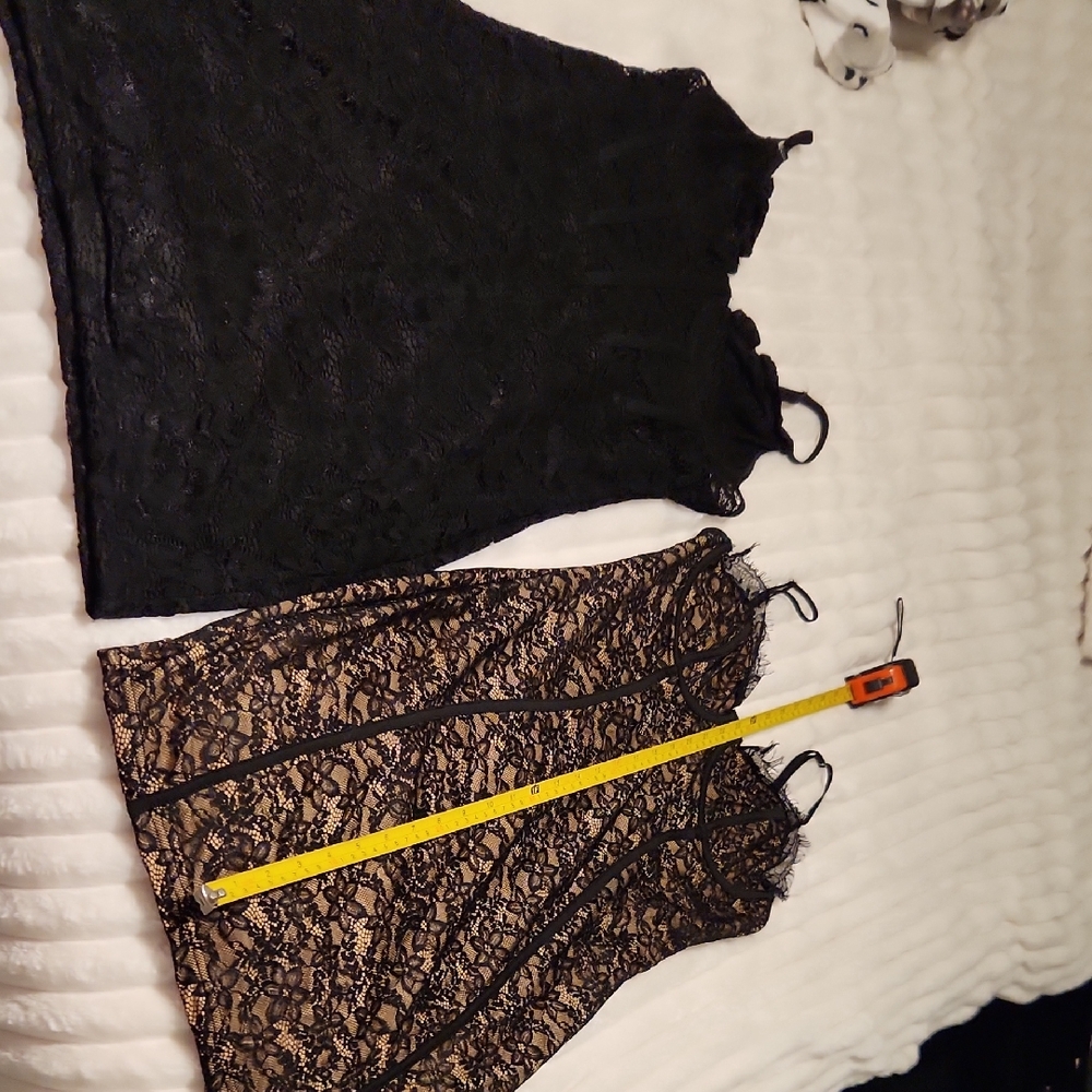 Black and Tan Lace Dresses